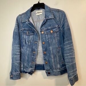 Madewell Distressed Indigo Denim Jacket